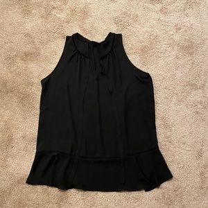 Black Tank Top Blouse sz 2X or XXL